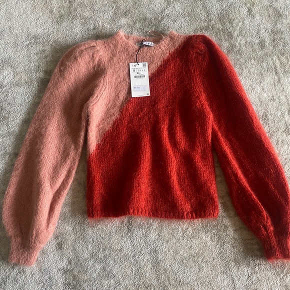 NWT Zara limited edition two-toned sweater - Picture 7 of 7